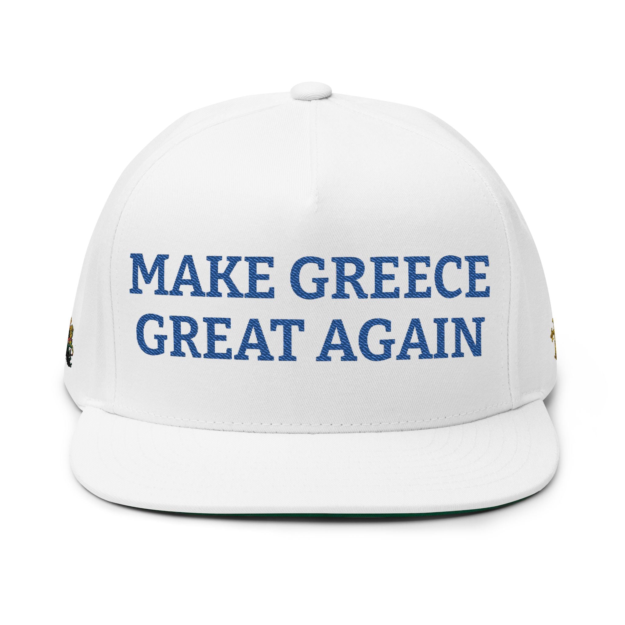 "Make Greece Great Again" Embroidered Cap