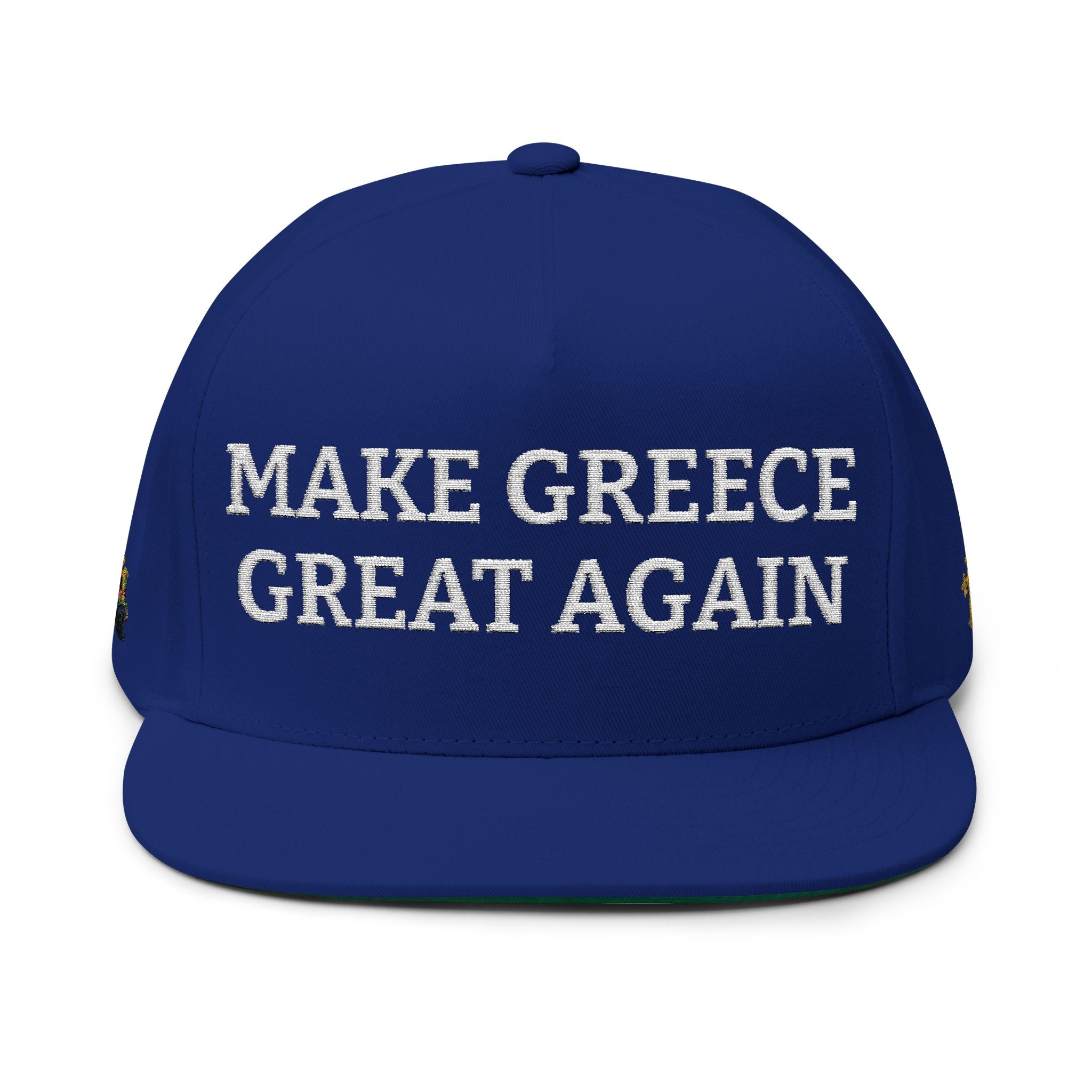 "Make Greece Great Again" Embroidered Cap